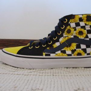 Custom Sunflower Hightop Vans